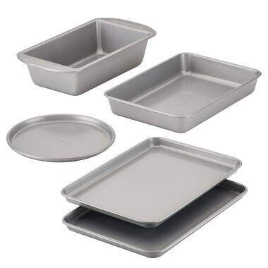 Joytable Bakeware Set - 3 Pc Nonstick Bakeware Set With Silicone